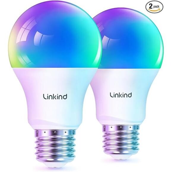 Linkind Matter Smart Light Bulb, Smart Bulbs Work with Apple - Picture 7 of 7